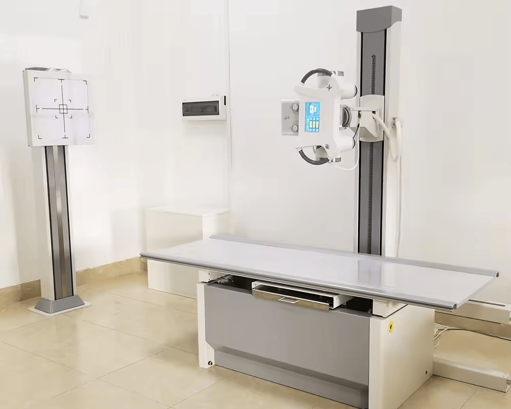 Medical X-ray Equipments 50KW 630mA Stationary Digital Radiography Machine 65KW DR X ray System
