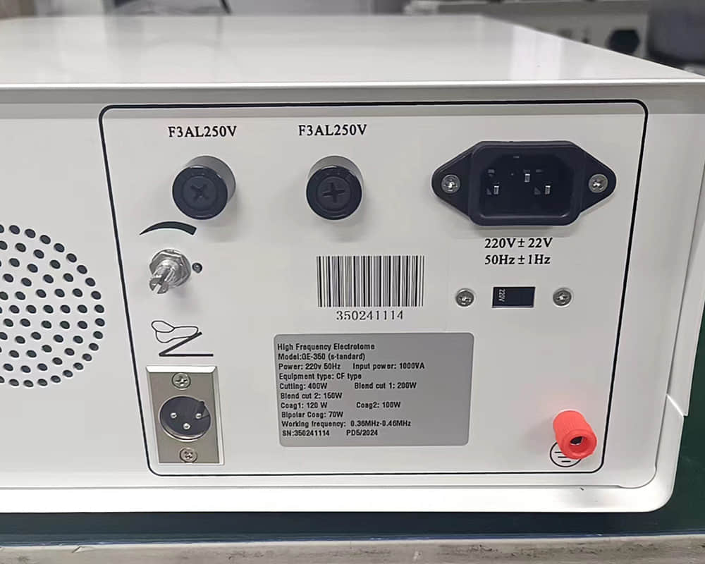 Medical Equipment Monopolar Bipolar High Frequency Electro Surgical Cautery Machine