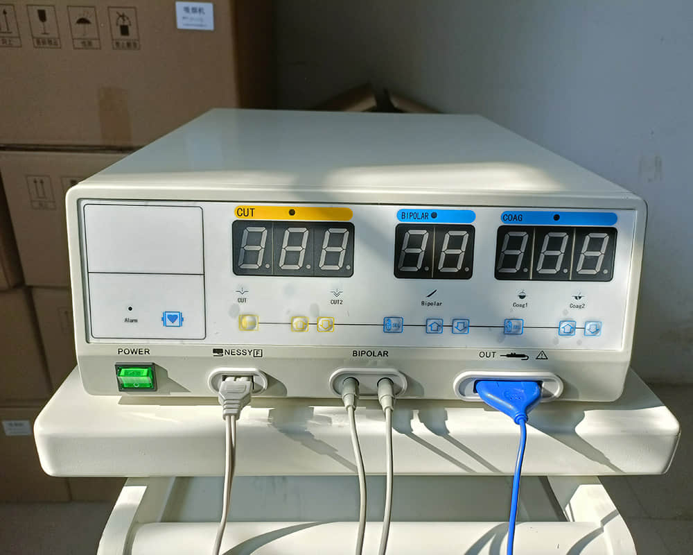 Medical Equipment Monopolar Bipolar High Frequency Electro Surgical Cautery Machine