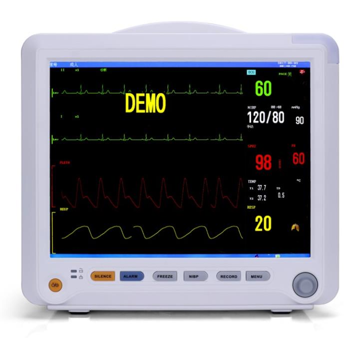High Quality Color LCD Display Multi-Parameter Portable Patient Monitor 