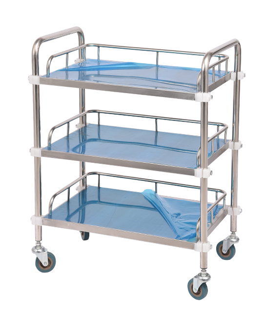 ST01/ST02 Stainless steel medical cart hospital medicine cart