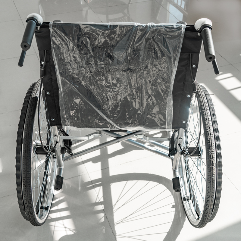 Folding lightweight wheelchair with toilet Ultra-light portable medical manual wheelchair