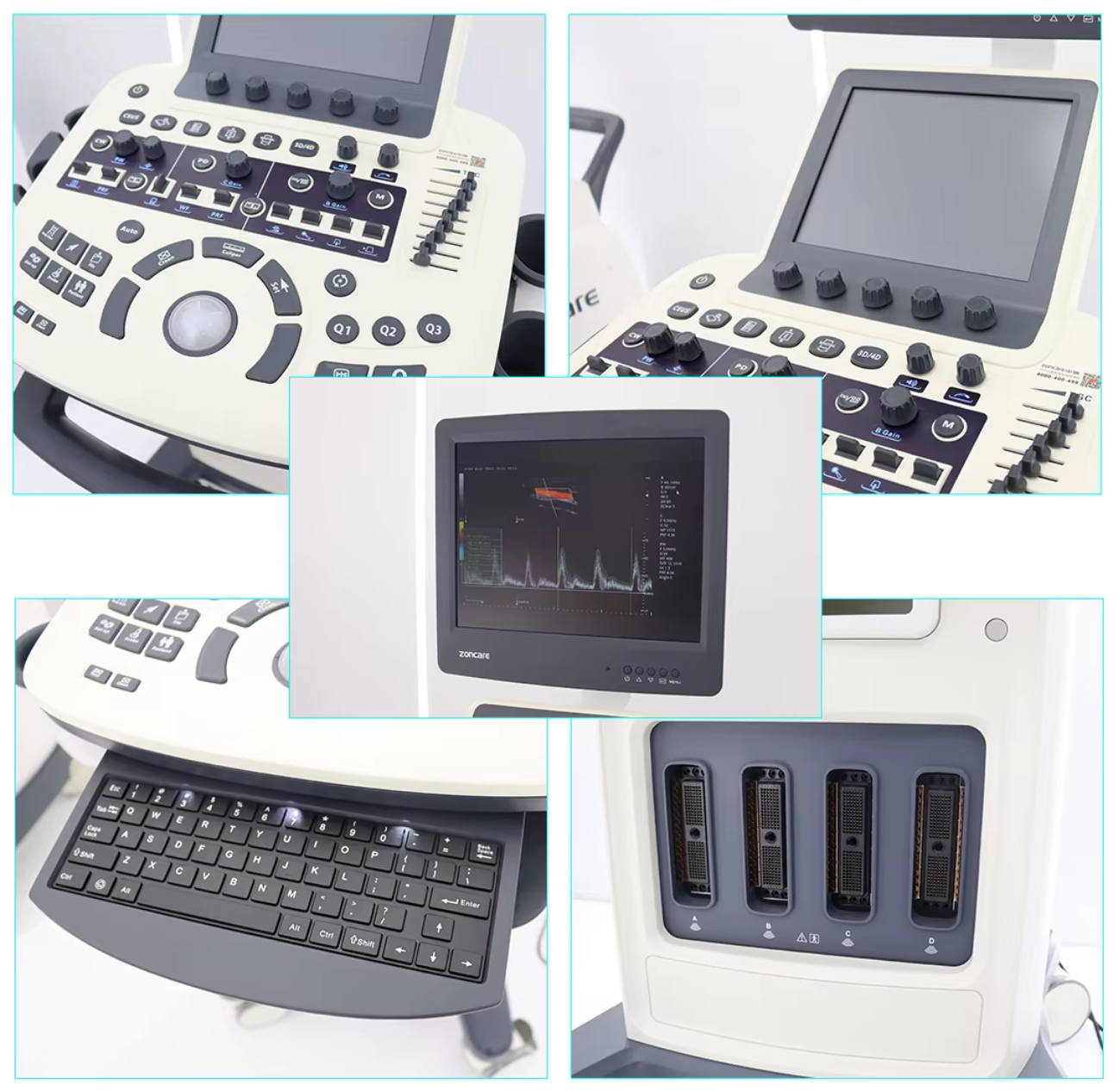 MUC-700 4D Trolley Color Doppler Ultrasound Scanner M